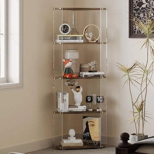 5 Tier Corner Modern Shelf