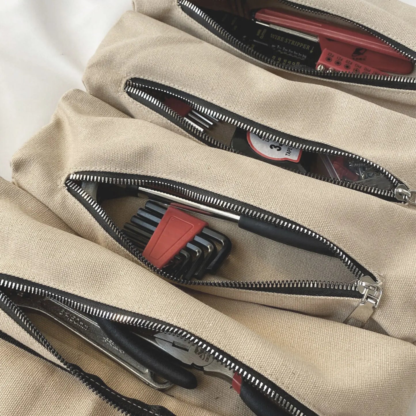 Multi-Purpose Roll Up Hanging Organizer Storage 5-Pockets