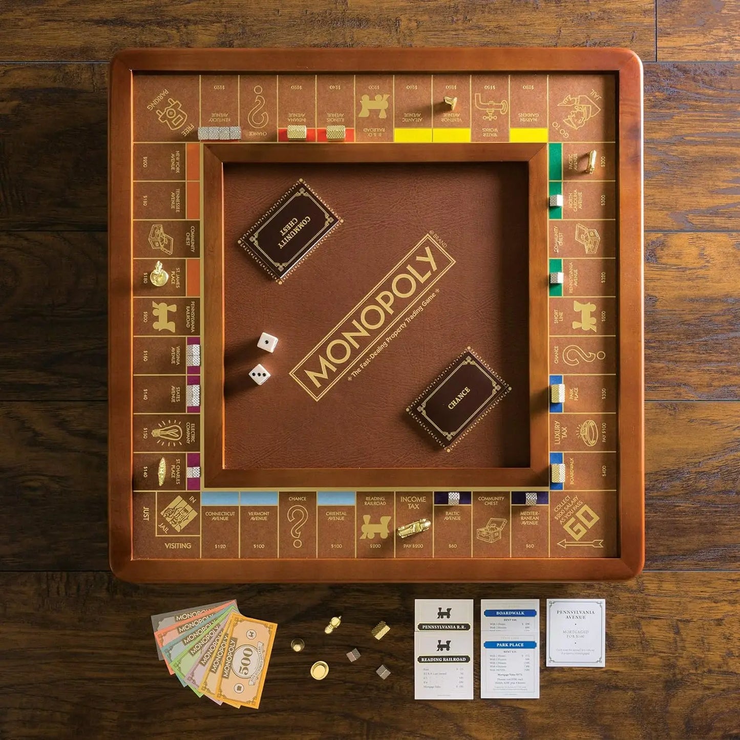 Monopoly Luxury Edition Board Game.