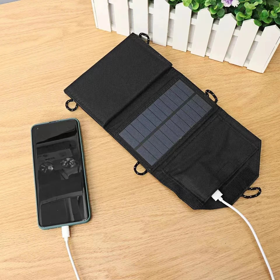 4-fold 500W Foldable solar panel portable.