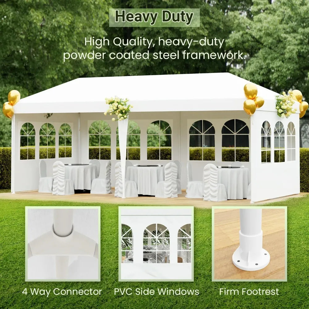 10x20 Outdoor Gazebo Party Canopy Tent.