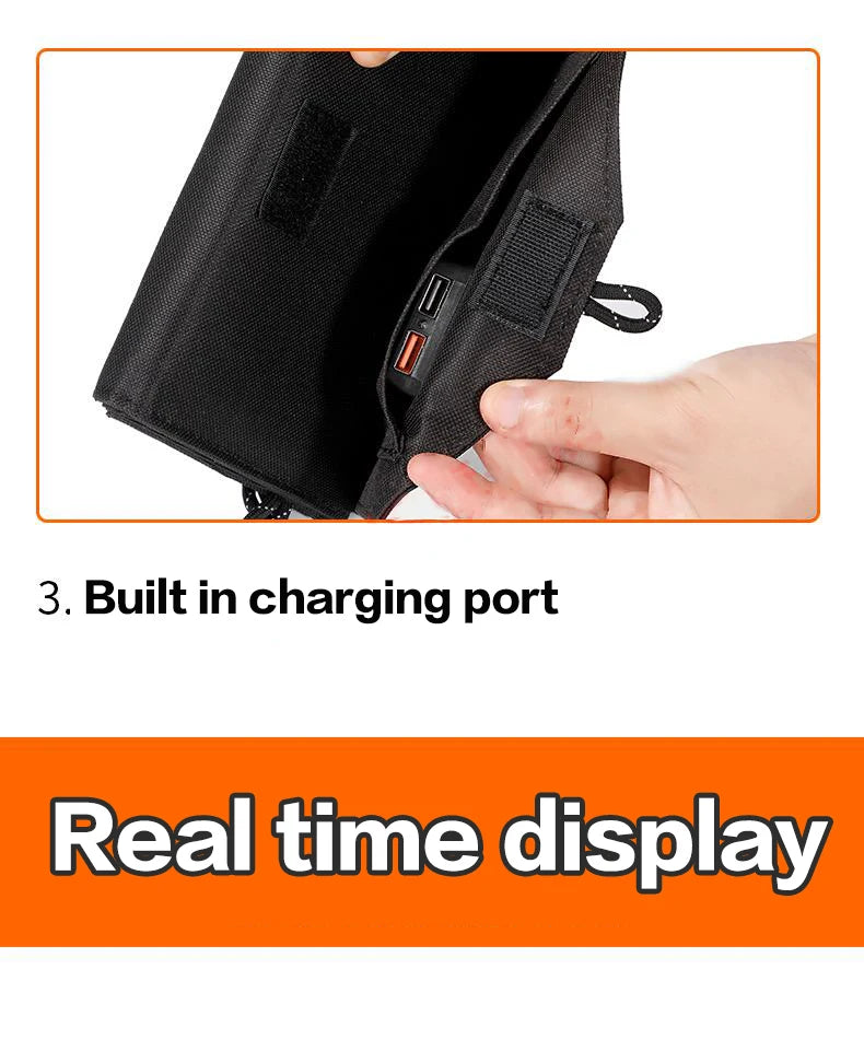 6-fold 800W Foldable solar panel portable solar panels charger.