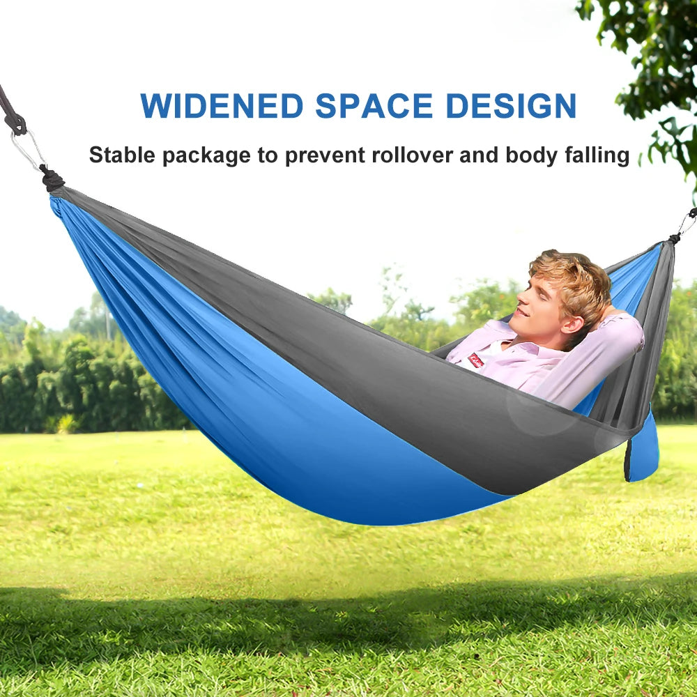 Single & Double Size Outdoor Camping Hiking Hammock.