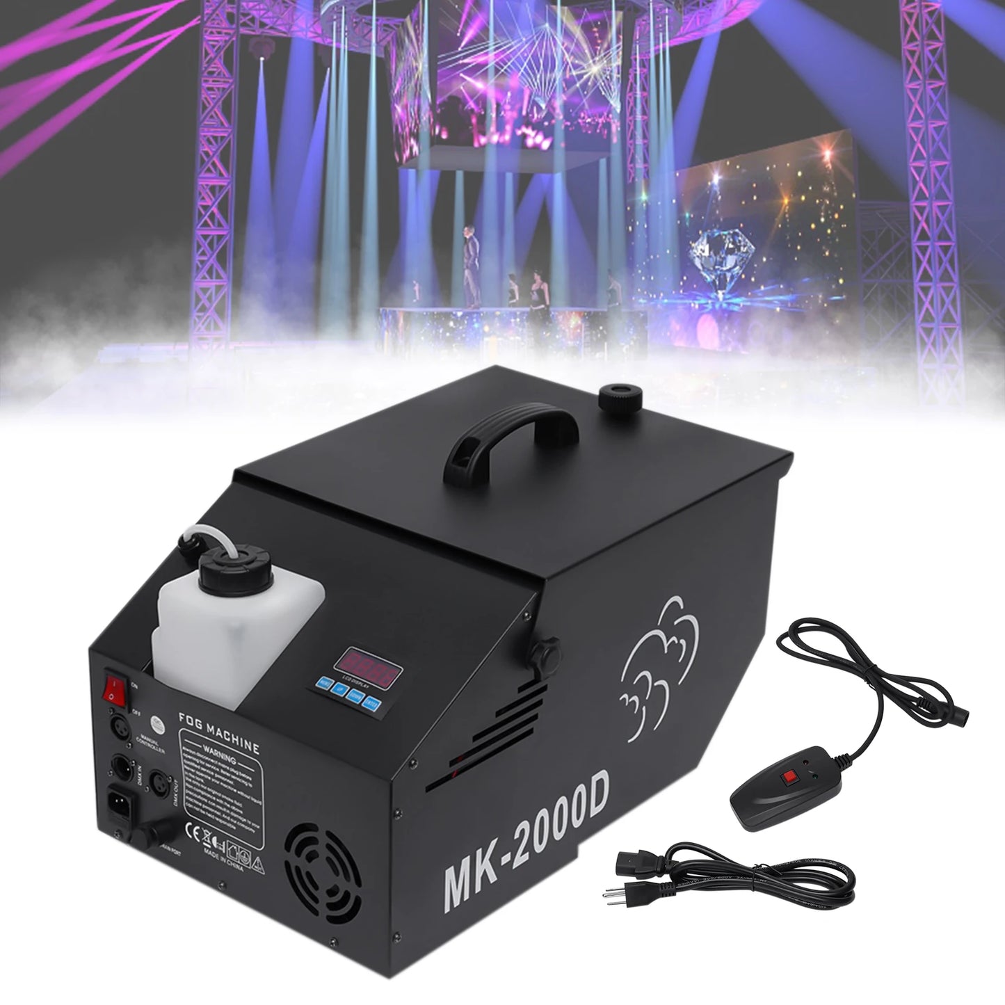 110V 1200W Low-Lying Fog Machine.