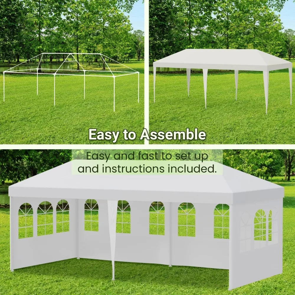 10x20 Outdoor Gazebo Party Canopy Tent.