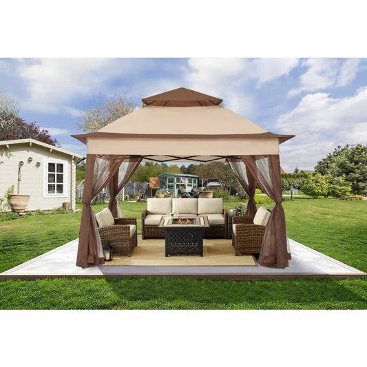 Pop-up Gazebo Tent With Mosquito Net.