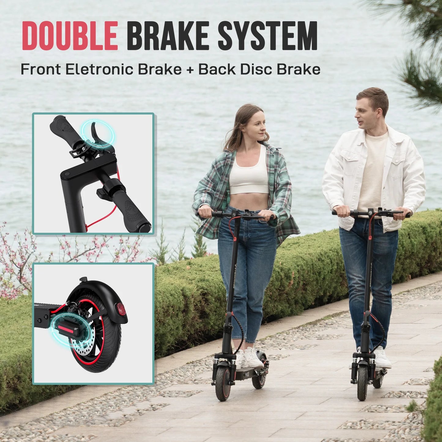 Electric Scooter Adults W/350W,19MPH&19Miles. Lightweight Folding.