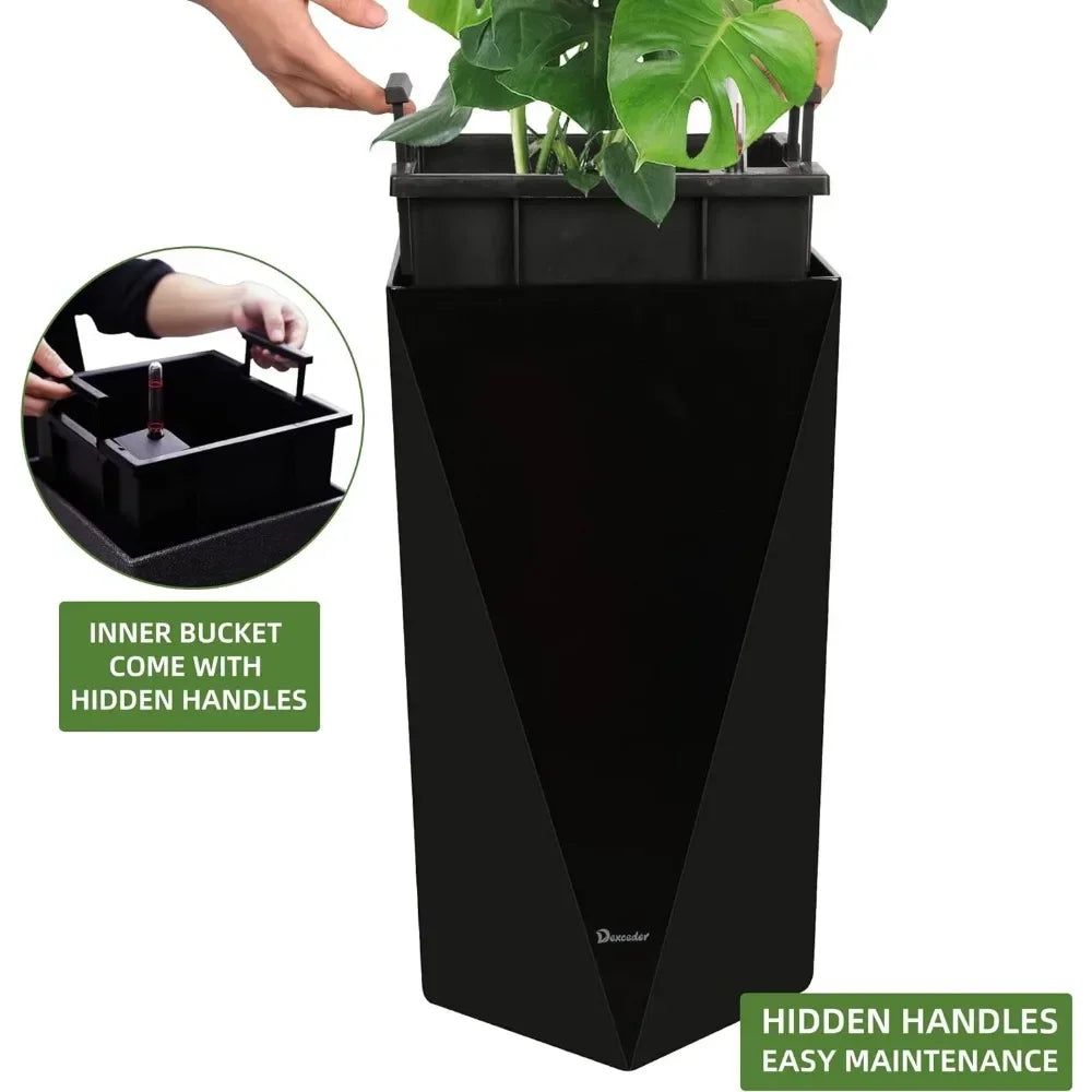 24 Inches Tall Self Watering Planter.