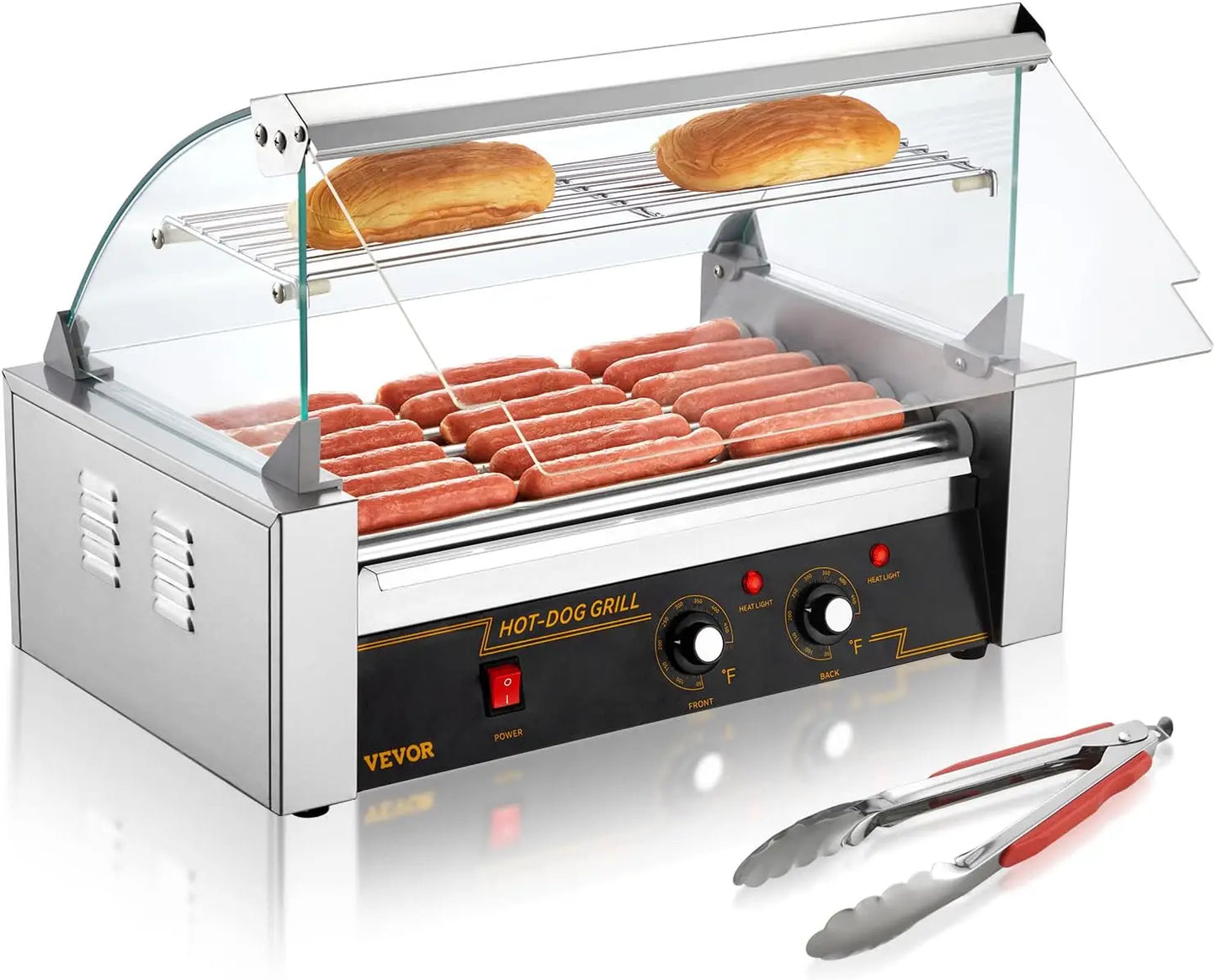 Commercial Hot Dog Roller, Electric Sausage Maker, BBQ Machine.