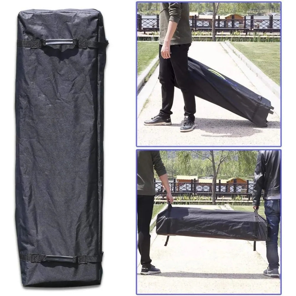 Tent W/ 4 X 10 Foot Removable Sidewalls,10x20 Pop-Up.