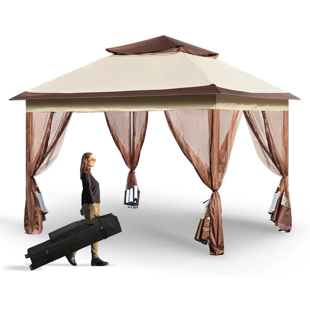 Gazebo Metal Frame and Cloth Folding Tent.