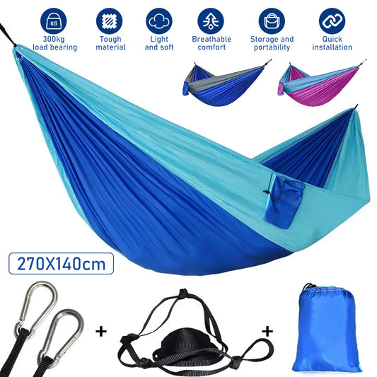 Single & Double Size Outdoor Camping Hiking Hammock.