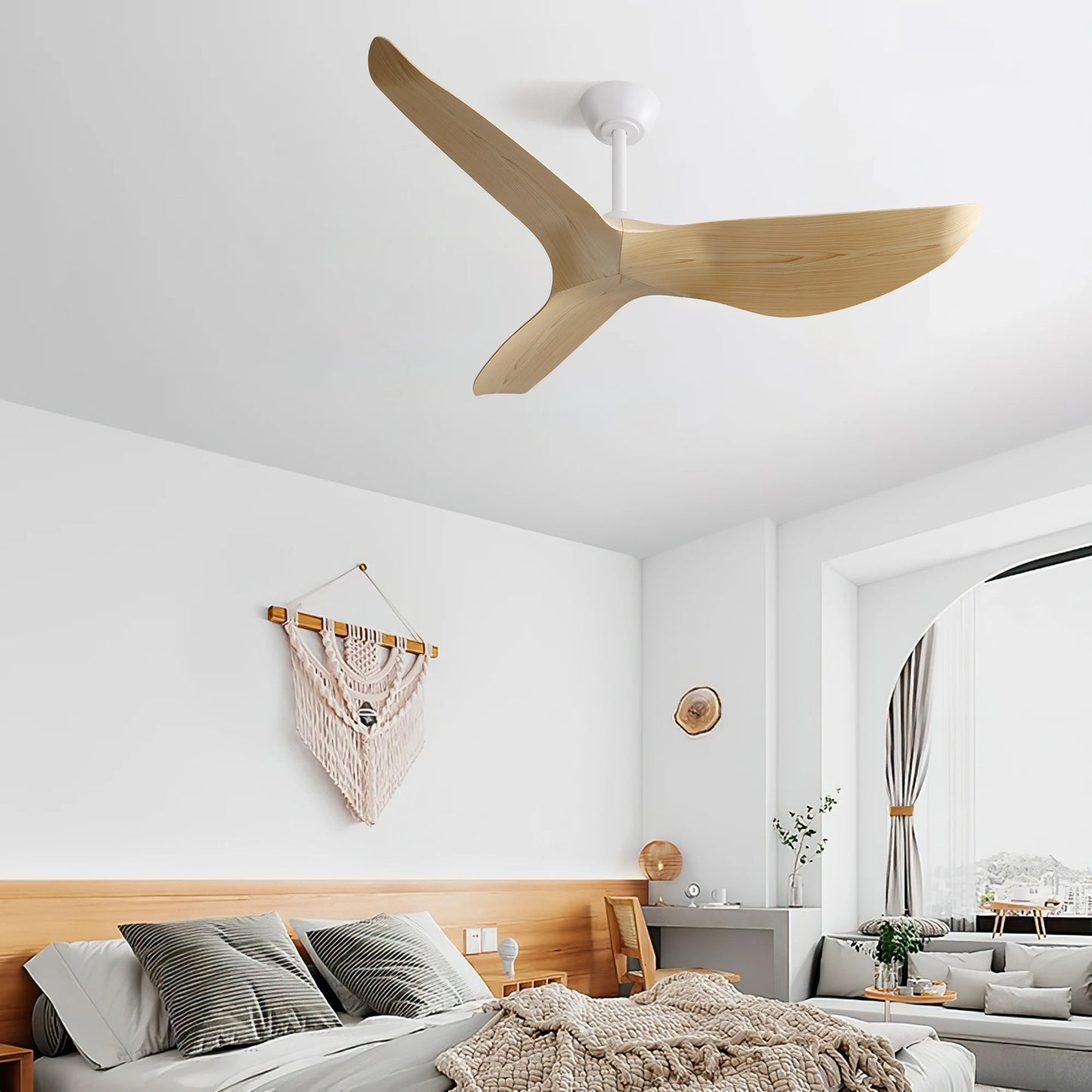 52-inch DC Ceiling Fans With Remote Control, 6-Speed.