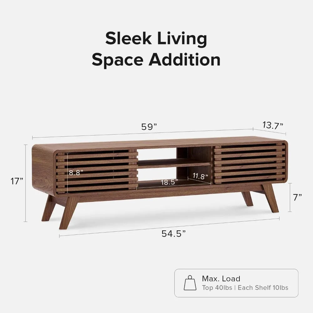 Mid Century Modern TV Stand for 55/60/65 inch.