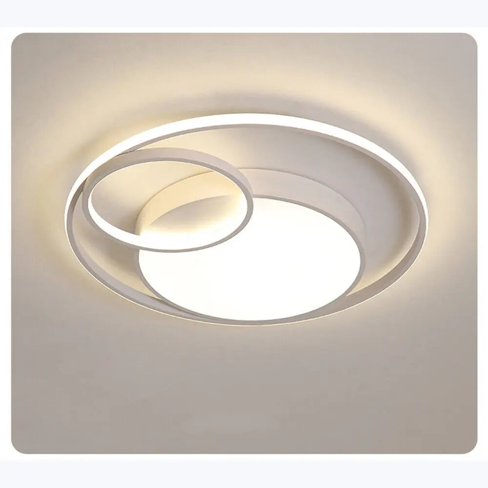 55W Modern Acrylic LED Ceiling Light Fixture, Living, Office & Bed Room.