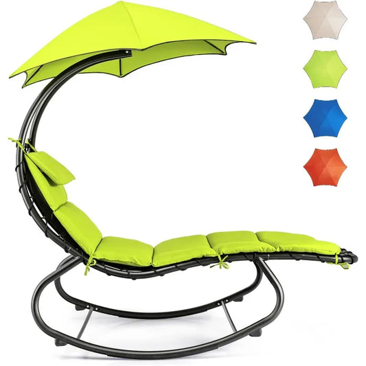 Rocking Hammock Swing Chair with Cushion.