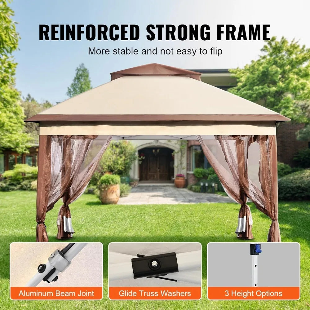 Gazebo Metal Frame and Cloth Folding Tent.