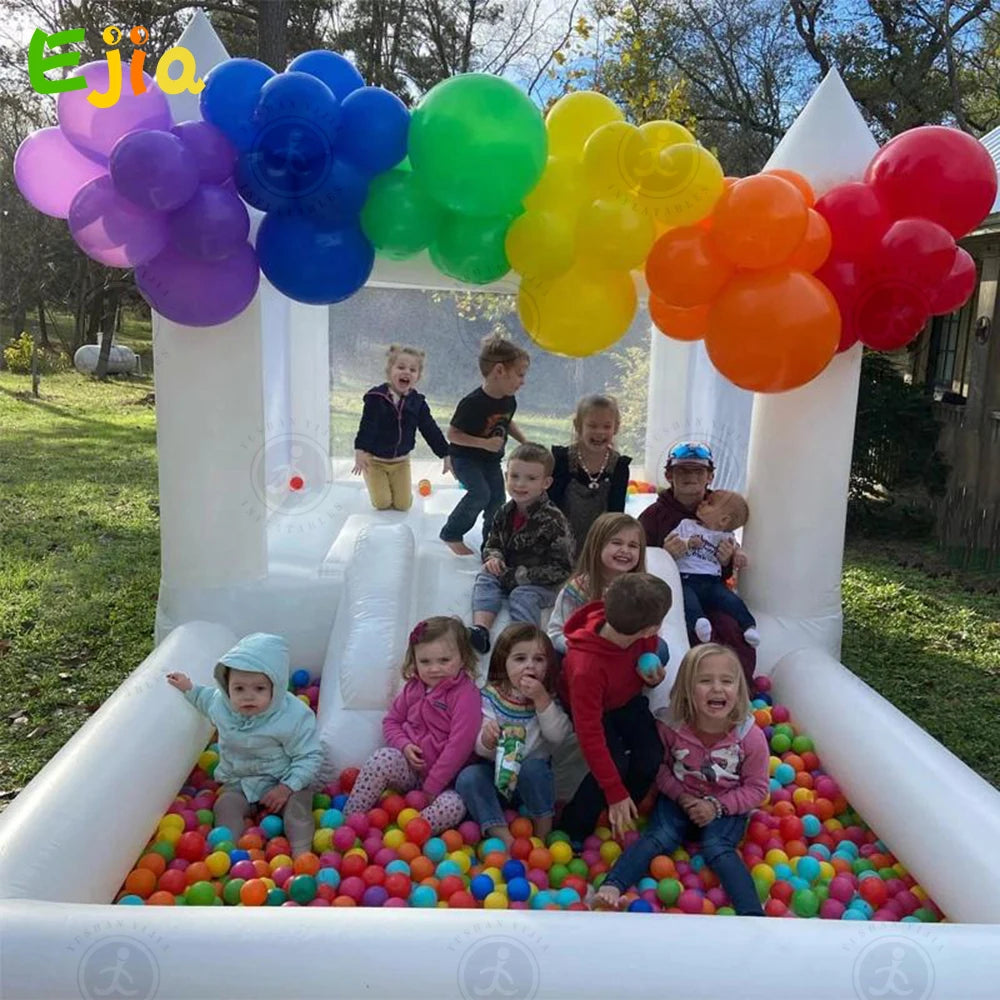 Professional Jumping Bouncy Castle w/Balls Pit, Air Blower.