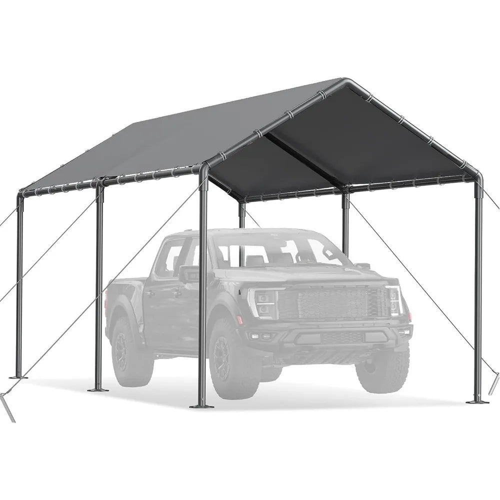 10'×20' Heavy Duty Frame & Waterproof Carport Canopy Shelter.